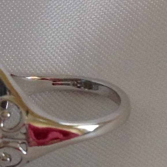 **SOLD** Swiss Blue Topaz Solitaire .925 Ring - Picture 6 of 6